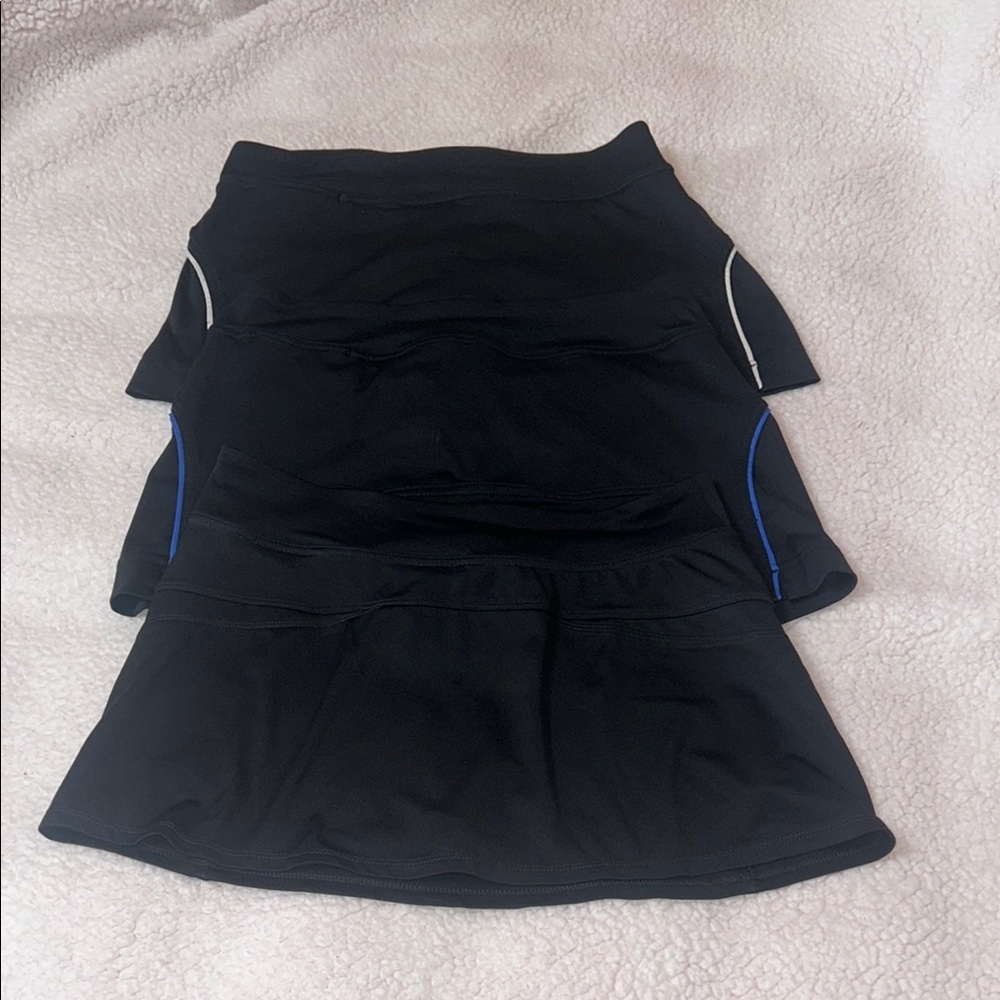 Champion Black and Blue Athletic Shorts, 3 Piece Bundle